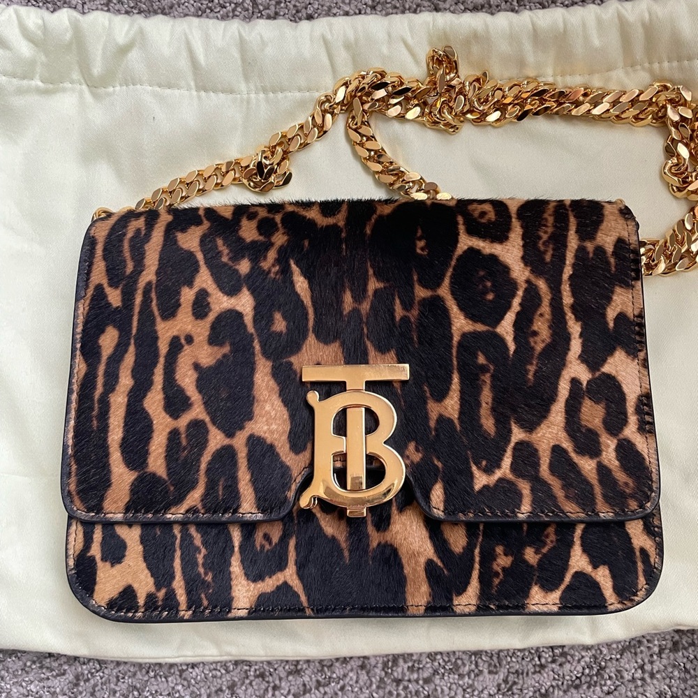 BURBERRY CHEETAH PRINT CROSSBODY